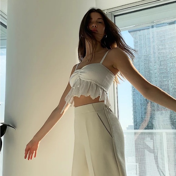 aritzia wilfred white dareau camisole - Picture 6 of 6